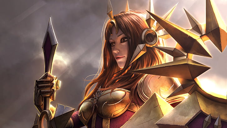 لعبة فيديو ، League Of Legends ، Armor ، Leona (League Of Legends) ، امرأة، خلفية HD