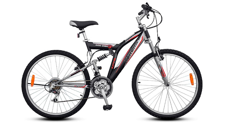 bicicletta, sfondo semplice, mountain bike, Sfondo HD