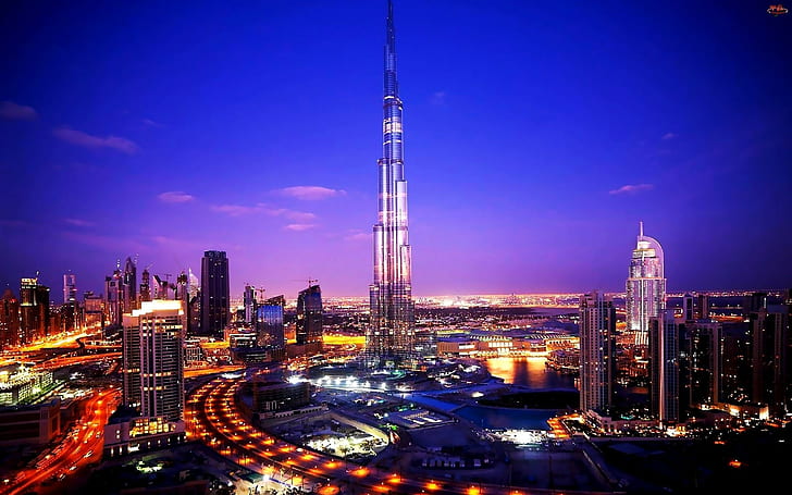 burj khalifa dubai united arab emirates, HD wallpaper
