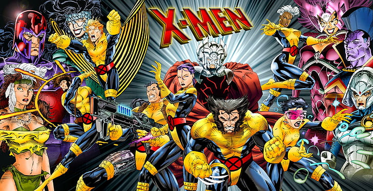 X-men, marvel, superheroes, x--men, comics, HD wallpaper