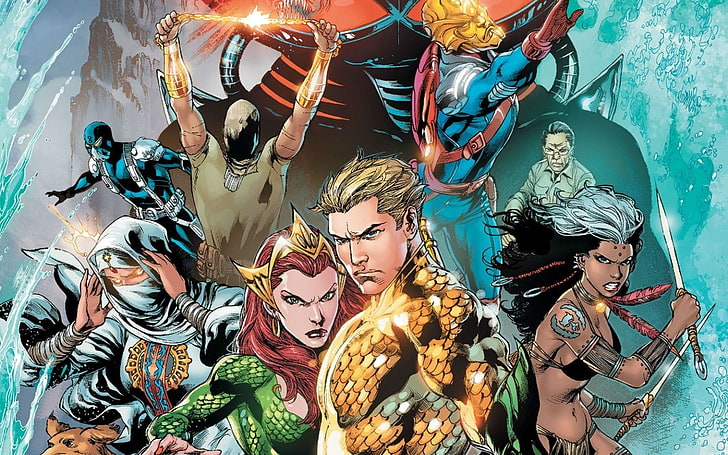 Comics, Aquaman, Mera (DC Comics), HD wallpaper