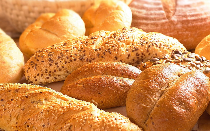 Essen, Brot, Brote, Brötchen, HD-Hintergrundbild
