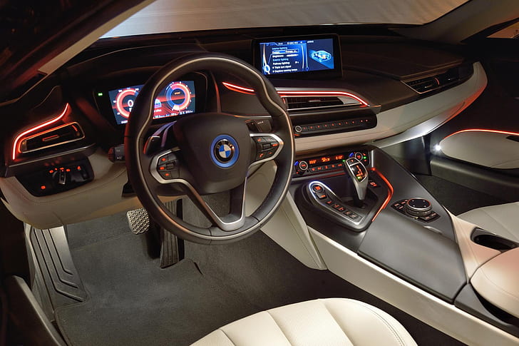 BMW i8 Concept, 2016_bmw_i8, bil, HD tapet
