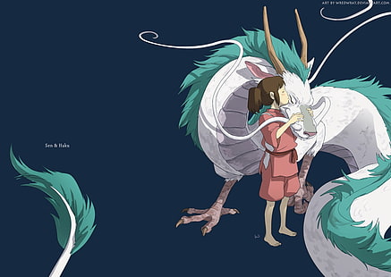 anime, Studio Ghibli, Spirited Away, chicas anime, Fondo de pantalla HD HD wallpaper