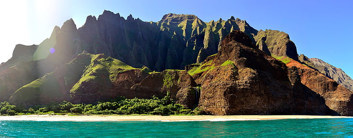 paesaggio, natura, Hawaii, isola, Sfondo HD