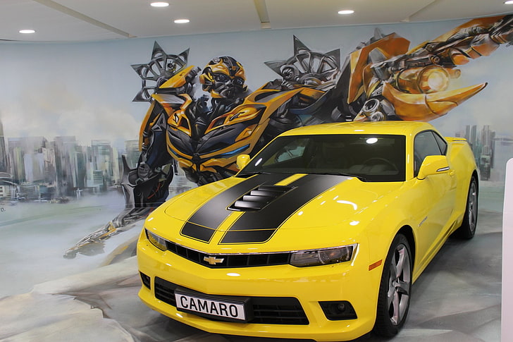 Chevrolet, Chevrolet Camaro, Bumblebee (Transformers), HD wallpaper