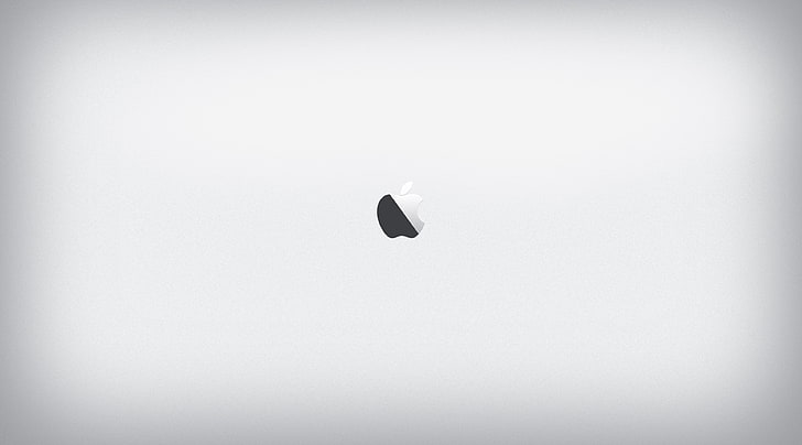 Apple Silver, лого на Apple, Компютри, Mac, apple, iphone, macos, лого, сребро, HD тапет