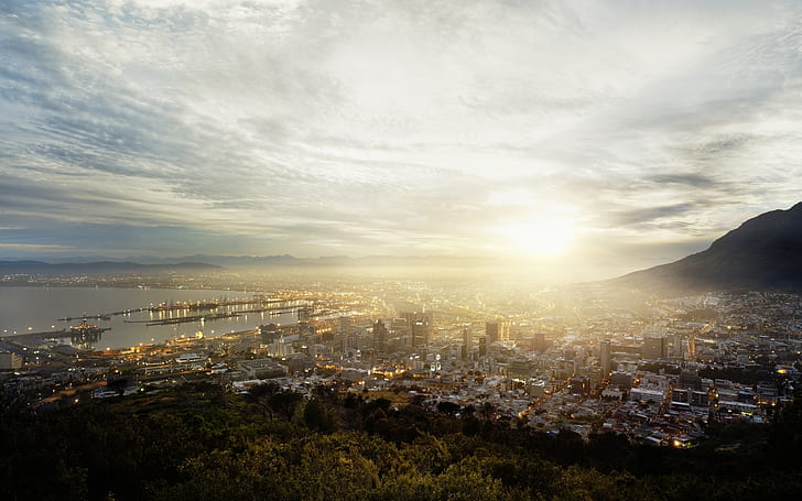 Sydafrika Kapstaden Metropolis, Sydafrika, resor och världen, HD tapet