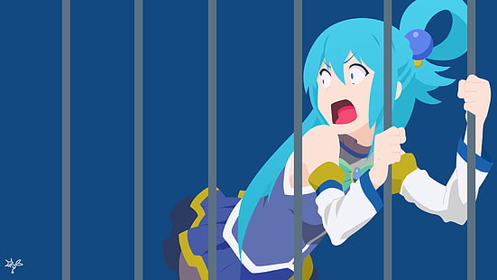 Anime, KonoSuba - Gottes Segen für diese wundervolle Welt !!, Aqua (KonoSuba), HD-Hintergrundbild HD wallpaper