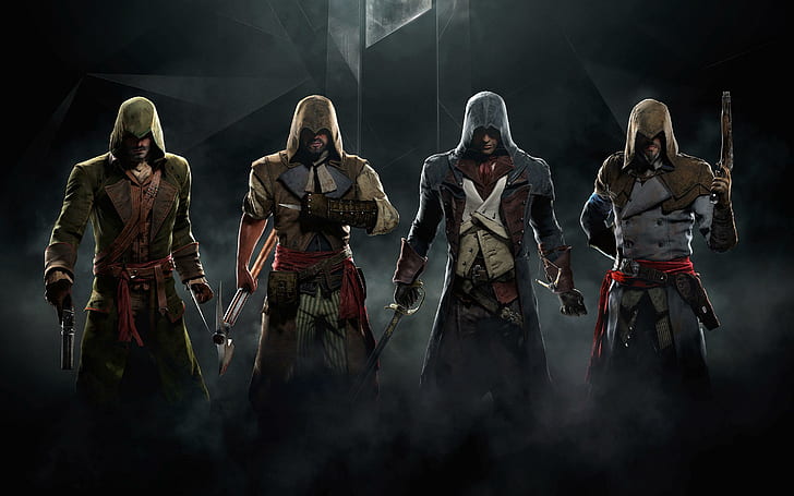 Assassin's Creed Unity Game, игра, кредо, убийца, единство, HD обои