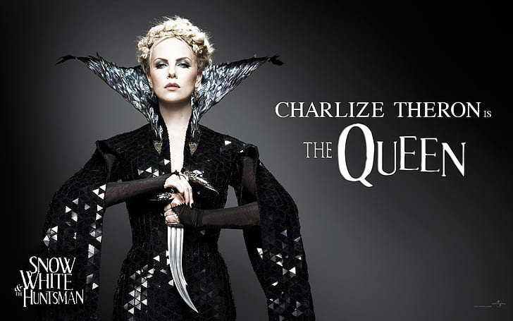Charlize Theron The Queen, charlize theron the queen poster, actresses, fashion model, celebrity, cool, gorgeous, HD wallpaper