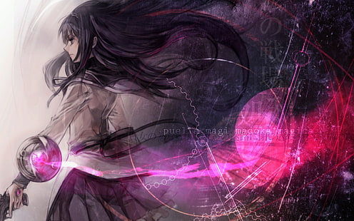 Mahou Shoujo Madoka Magica, Akemi Homura, HD-Hintergrundbild HD wallpaper