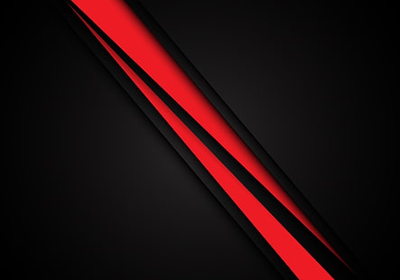 garis, merah, latar belakang, hitam, Wallpaper HD HD wallpaper