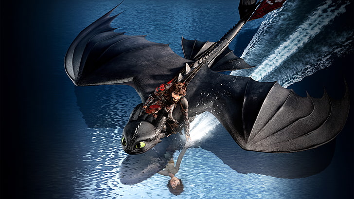 how to train your dragon 3, dragon, animated movies, movie scenes, How to Train Your Dragon, cartoon, HD wallpaper
