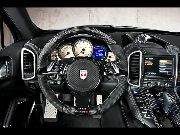 Porsche Interior Carbon Fiber HD, cars, porsche, interior, carbon, fiber, HD wallpaper