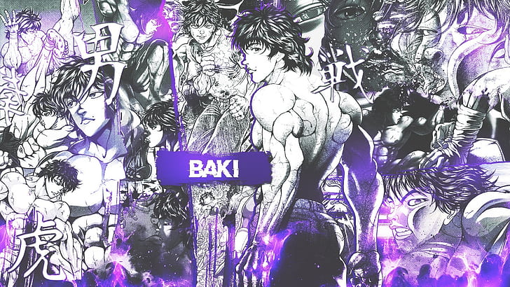 Anime, Baki (2018), HD-Hintergrundbild