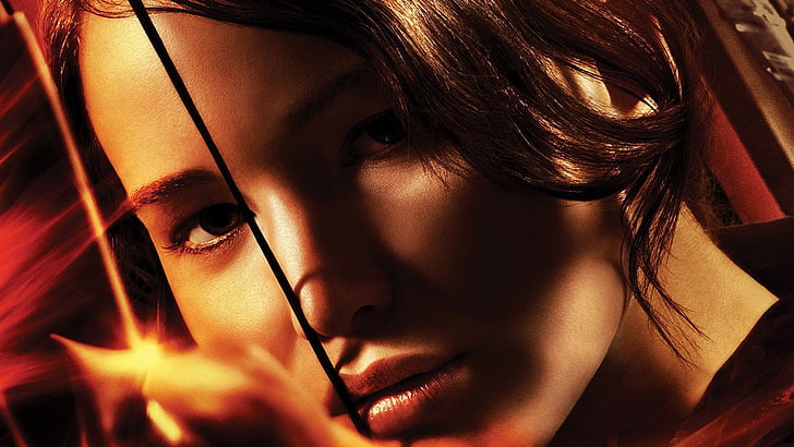 Katniss Everdeen, The Hunger Games, movies, Jennifer Lawrence, HD wallpaper