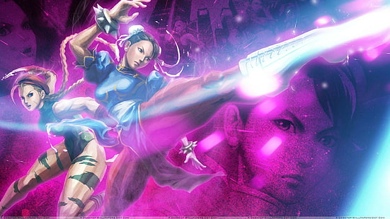 Street Fighter, Chun-Li, Cammy, HD wallpaper HD wallpaper