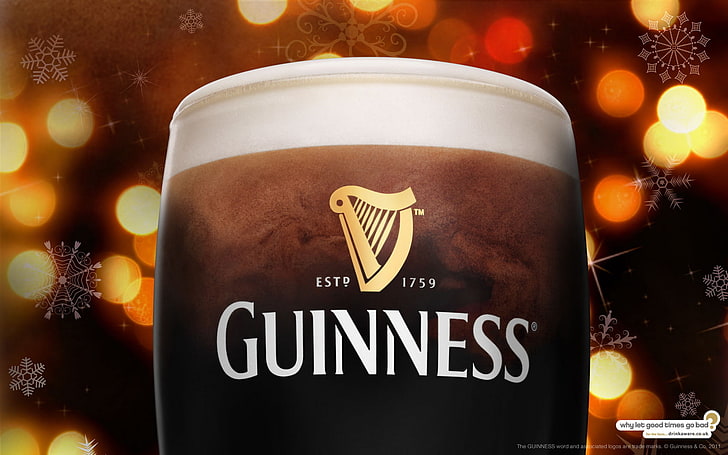 Bier, Guinness, HD-Hintergrundbild
