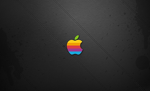 Apple Rainbow, Apple logo, Computers, Mac, Apple, Rainbow, HD wallpaper HD wallpaper