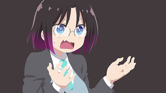 Kobayashi-San-Chi-no-Maid-Drache, Anime-Mädchen, Elma Jouii (Kobayashi-San-Chi-no-Maid-Drache), HD-Hintergrundbild HD wallpaper