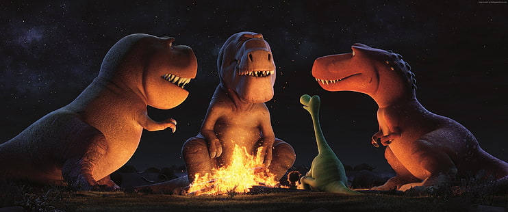 Der gute Dinosaurier, Dinosaurier, Tyrannosaurus, HD-Hintergrundbild HD wallpaper