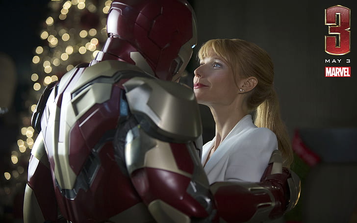 جوينيث بالترو في فيلم Iron Man 3 ، Gwyneth ، Paltrow ، Iron ، Man، خلفية HD