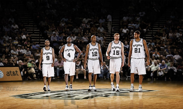 San Antonio Spurs team poster, san antonio spurs, team, basketball, HD wallpaper