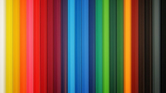 Kolorowe, paski, tęczowe, pionowe, Tapety HD HD wallpaper