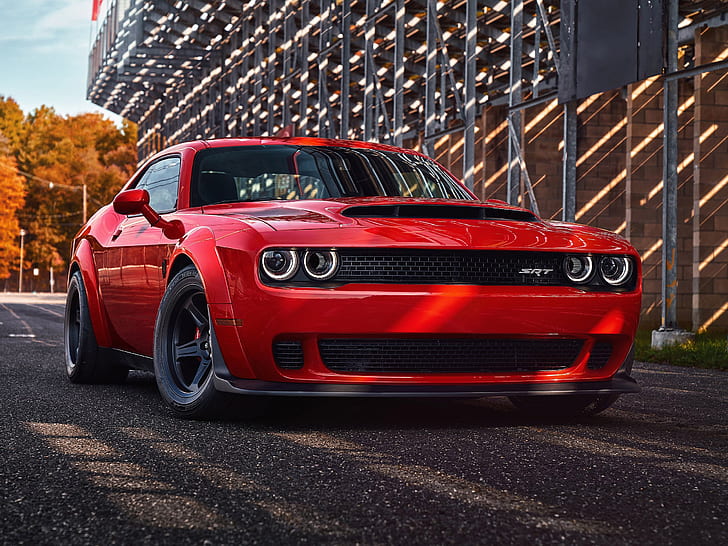 2018, Dodge Challenger SRT Demon, Wallpaper HD
