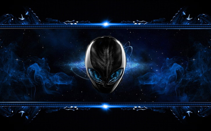 Alienware-logotyp, teknik, Alienware, HD tapet