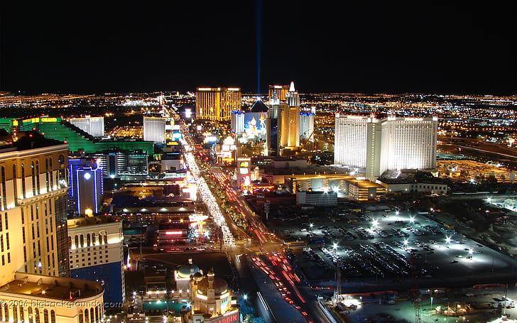 Las Vegas Strip City Night Lighting Wallpapers Ultra Hd 1920×1200, HD wallpaper