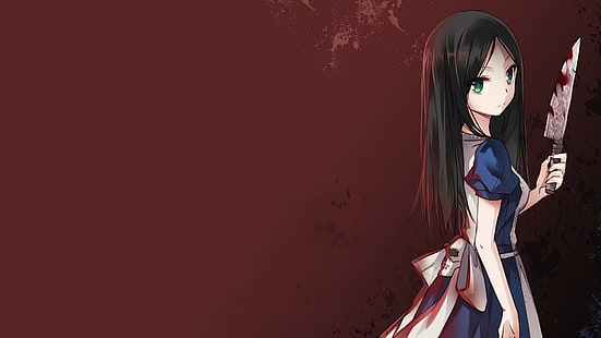 Anime, Anime Girls, amerikanische McGee's Alice, Alice: Madness Returns, HD-Hintergrundbild HD wallpaper