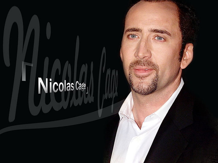 Actors, Nicolas Cage, HD wallpaper