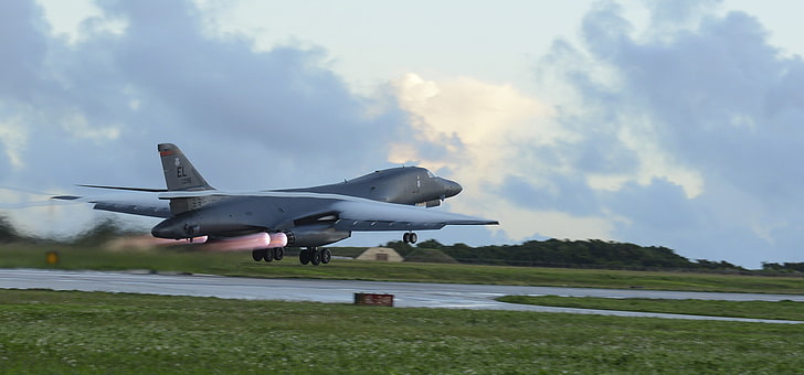 US Air Force, Rockwell B-1 Lancer, Kampfflugzeuge, HD-Hintergrundbild