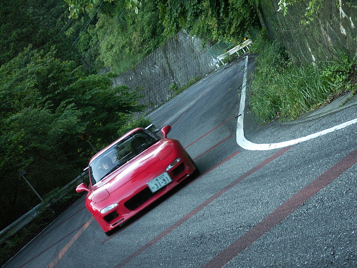 Mazda RX-7, Mazda, Touge, HD тапет
