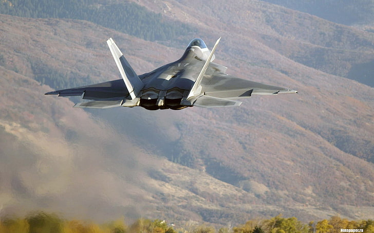 Lockheed Martin F-22 Raptor, US Air Force, HD wallpaper