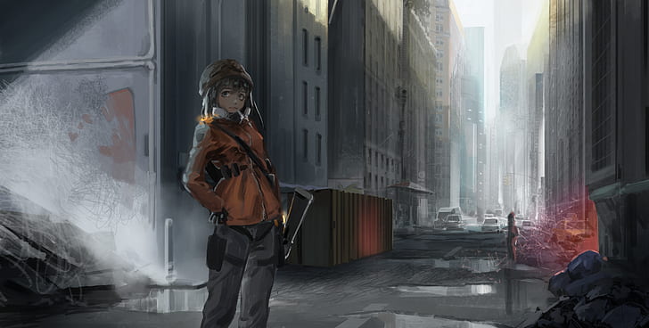 anime, Tom Clancy's The Division, Wallpaper HD
