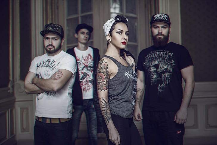 Metalcore, Jinjer, Tatyana Shmayluk, metal band, HD wallpaper