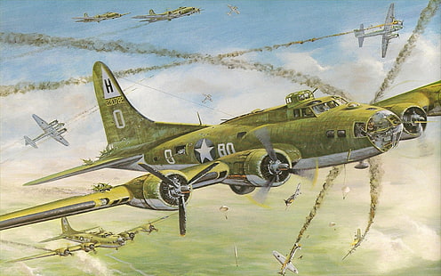 Boeing B 17 Flying Fortress, Tapety HD HD wallpaper