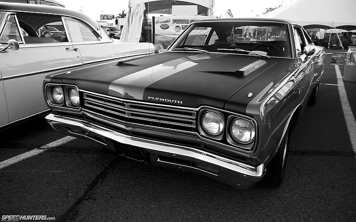 Plymouth Classic Car Classic BW HD, voitures, voiture, bw, classique, plymouth, Fond d'écran HD