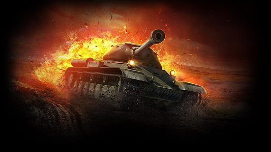 battle tank digital wallpaper, tank, war, World of Tanks, HD wallpaper HD wallpaper