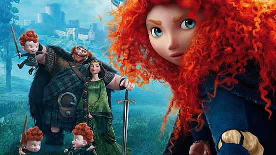 Disney Brave Marida, películas, Brave, Disney, películas animadas, Fondo de pantalla HD HD wallpaper