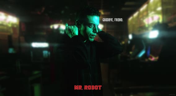 Mr. Robot, fan art, arte digital, photoshopeado, Elliot (Mr. Robot), fsociety, series de TV, Fondo de pantalla HD HD wallpaper