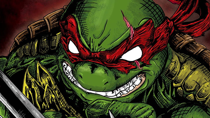 Teenage Mutant Ninja Turtles, Raphael (TMNT), Wallpaper HD