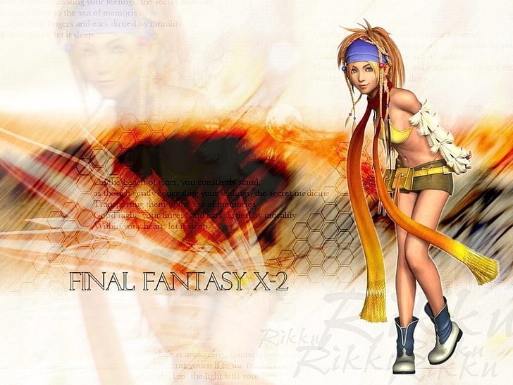 Final Fantasy, Final Fantasy X-2, Rikku (Final Fantasy), HD wallpaper