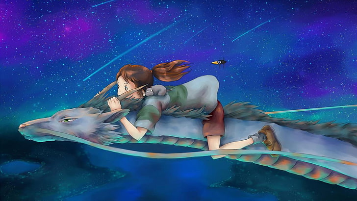 Studio Ghibli, Spirited Away, anime, anime girls, Wallpaper HD