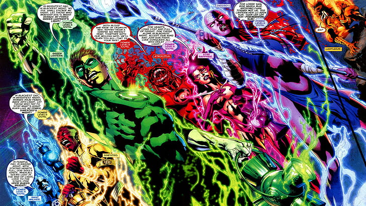 Green Lantern Dc Komik Superhero Telepon, komik, hijau, lentera, telepon, superhero, Wallpaper HD