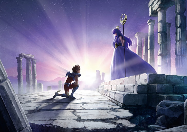 Affiche Saint Seiya Knights Of The Zodiac Movie 2018, Fond d'écran HD