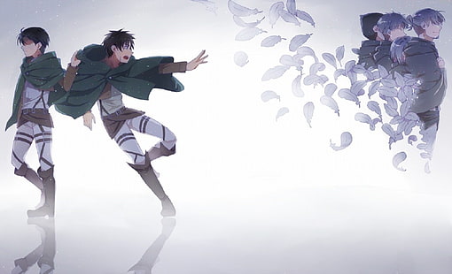 Angriff auf Titan Cover, Anime, Angriff auf Titan, Eren Yeager, HD-Hintergrundbild HD wallpaper